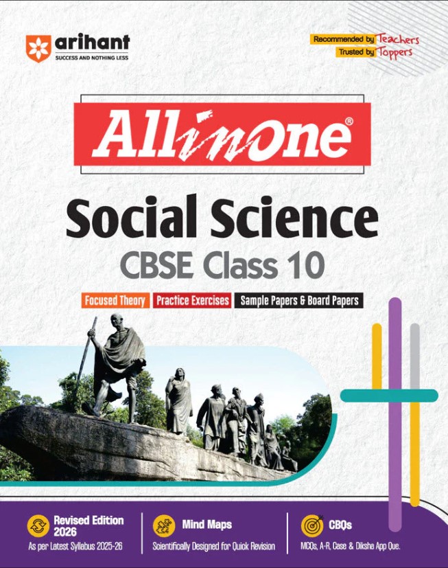 CBSE All in One Social Science Class 10 Exam 2025-26